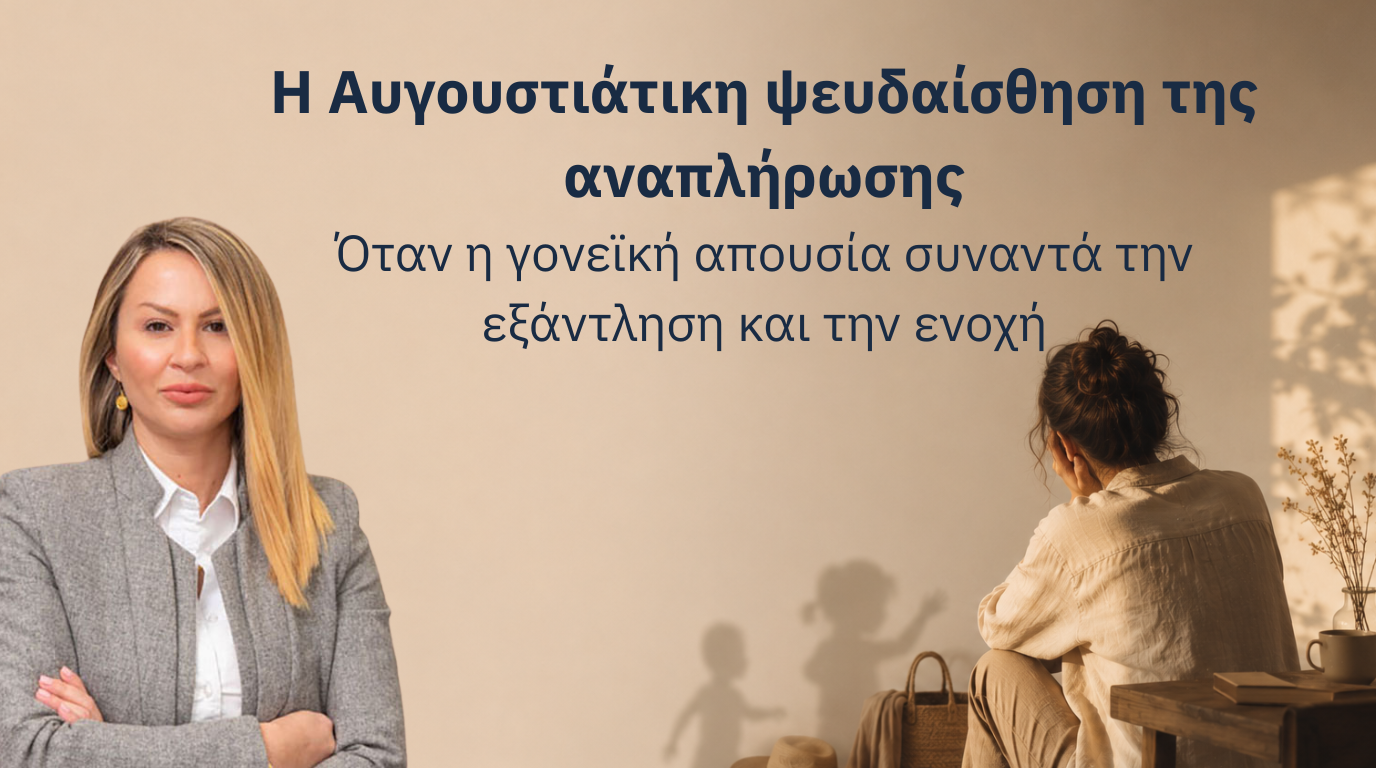 Η Αυγουστιάτικη ψευδαίσθηση της αναπλήρωσης: Όταν η γονεϊκή απουσία συναντά την εξάντληση και την ενοχή
